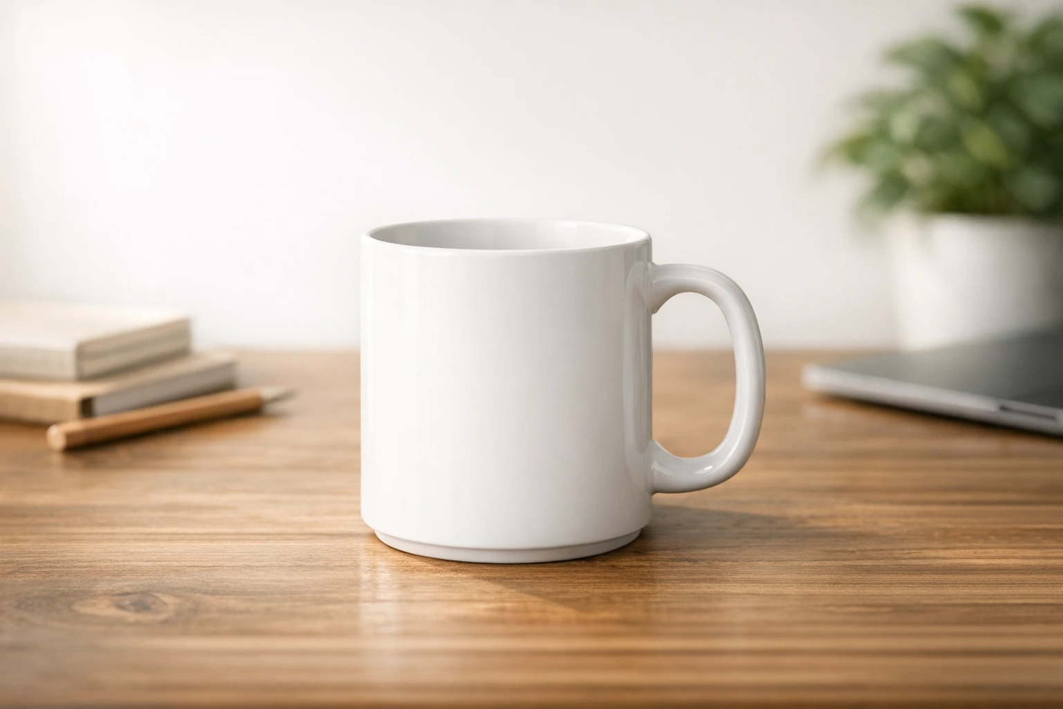 高端陶瓷咖啡杯提示词示例图