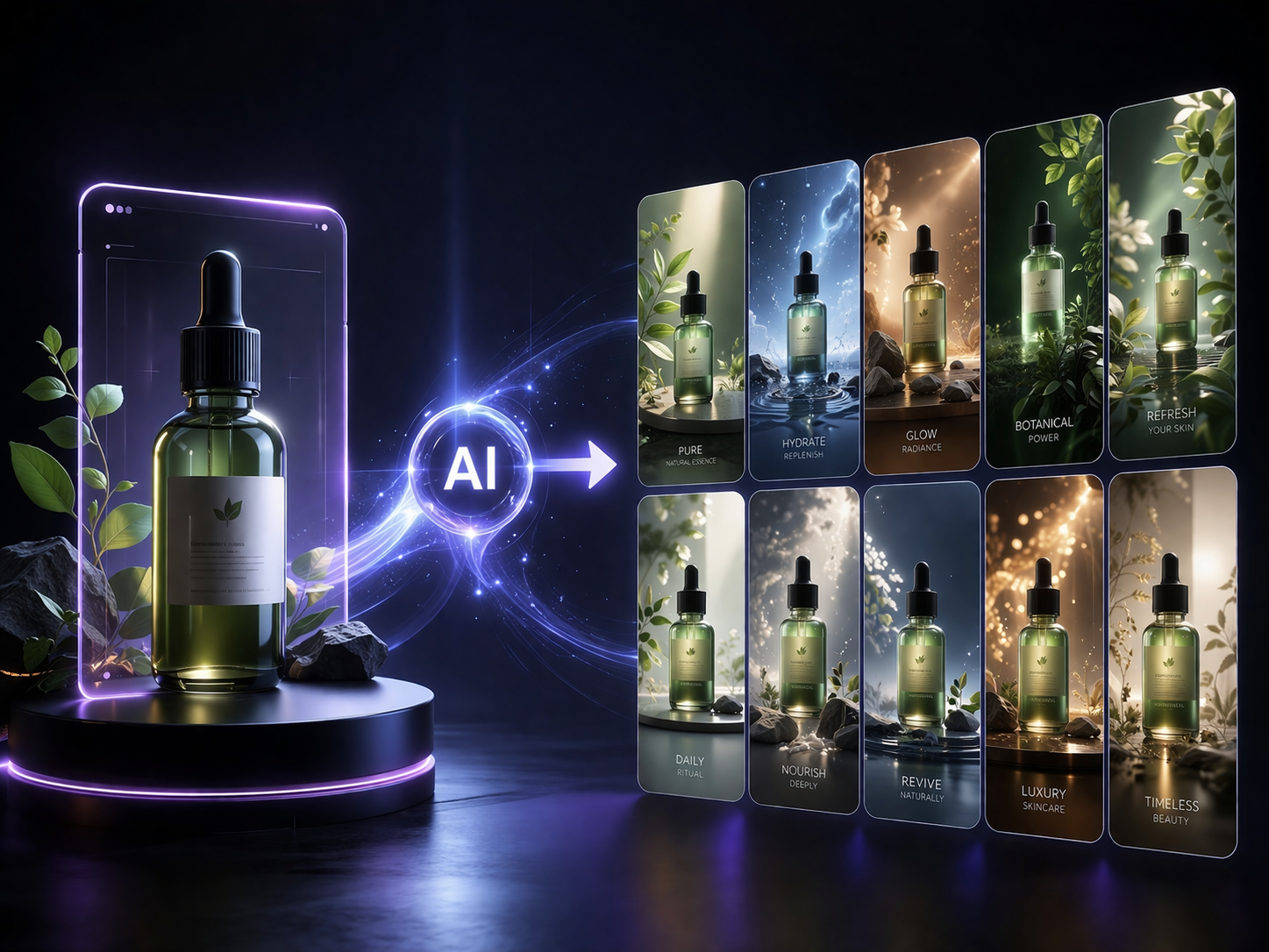 GPT Image 2 product ad generator example